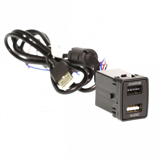 Aerpro - APUSBNS1 - Dual USB charge & sync to suit Nissan 24mm x 31mm