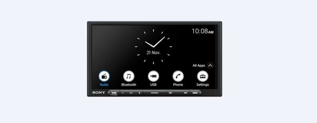 SONY - XAV-AX4000 - Digital Multimedia Receiver WITH WIRELESS APPLE CARPLAY / WIRELESS ANDROID AUTO