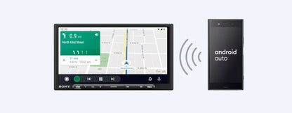 SONY - XAV-AX4000 - Digital Multimedia Receiver WITH WIRELESS APPLE CARPLAY / WIRELESS ANDROID AUTO