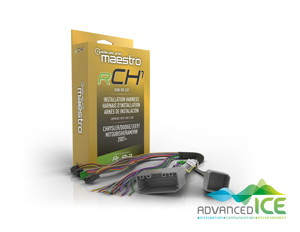 iDatalink Maestro - HR CH1 - PLUG AND PLAY T-HARNESS FOR CH1 CHRYSLER, DODGE, JEEP VEHICLES