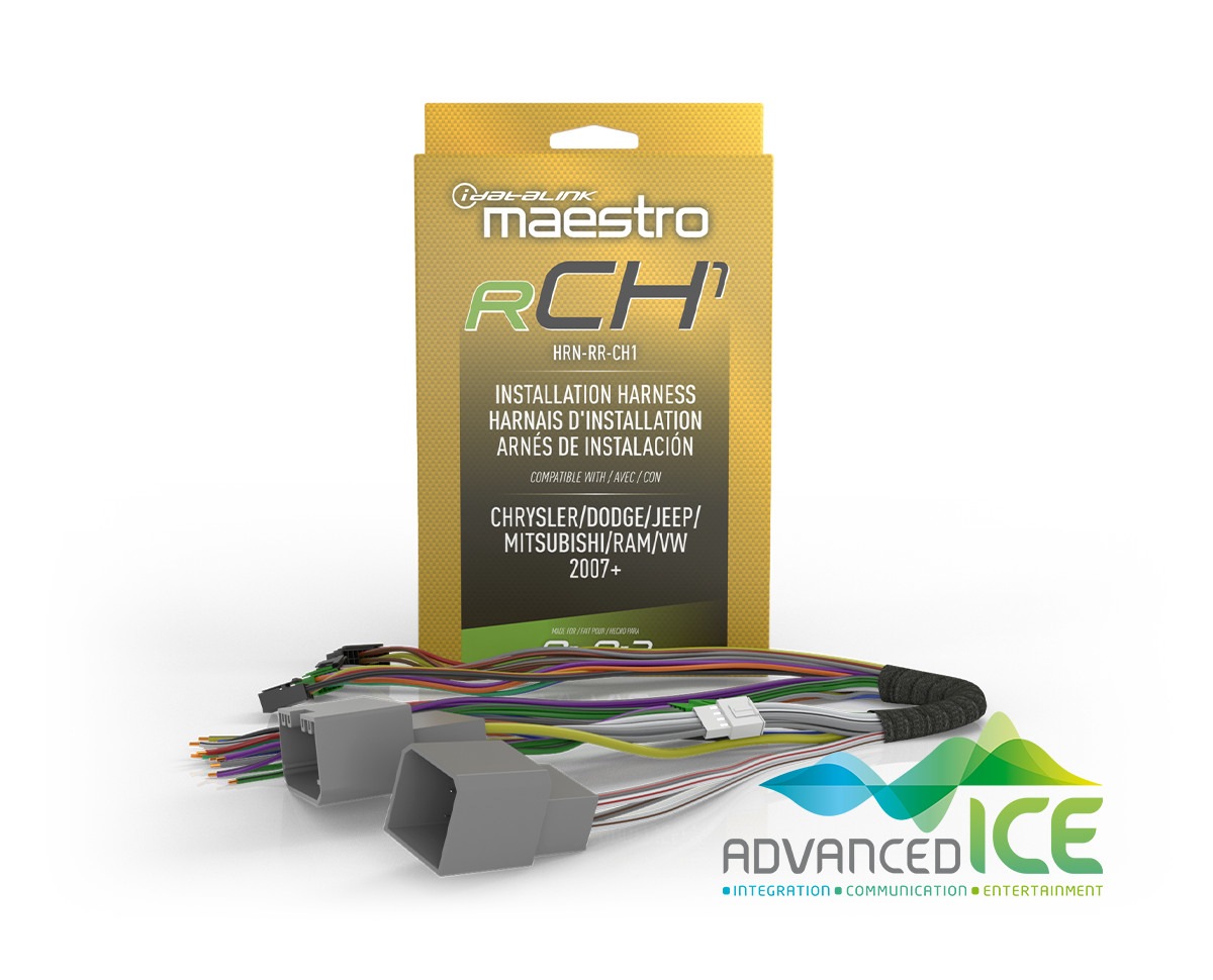iDatalink Maestro - HR CH1 - PLUG AND PLAY T-HARNESS FOR CH1 CHRYSLER, DODGE, JEEP VEHICLES