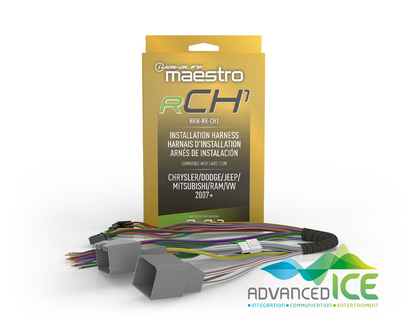 iDatalink Maestro - HR CH1 - PLUG AND PLAY T-HARNESS FOR CH1 CHRYSLER, DODGE, JEEP VEHICLES