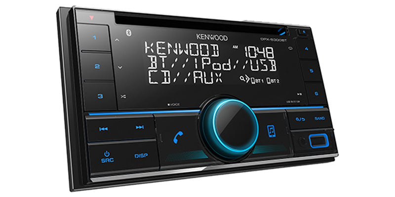 Kenwood - DPX-5300BT - Dual Din USB / CD Receiver