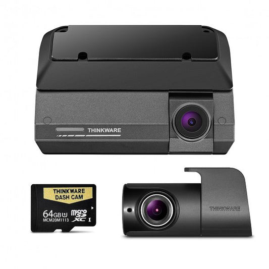 Thinkware - F790D64 - 1080P FULL HD FRONT & REAR DASH CAM PACK - 64GB MICRO SD