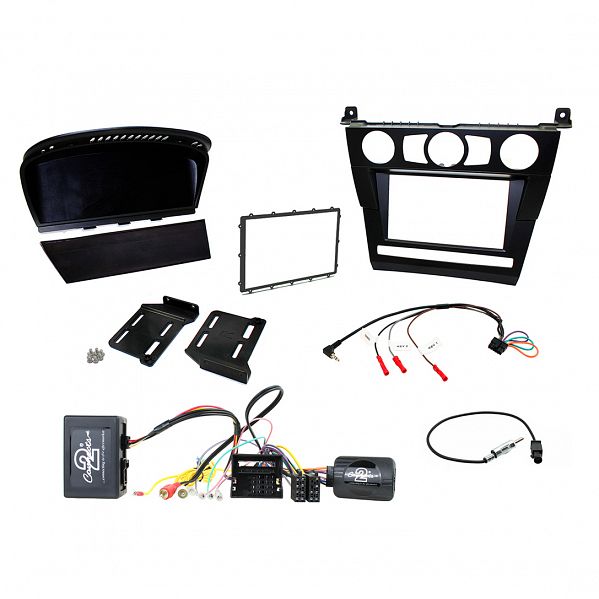 Aerpro - FP8300KA - INSTALL KIT TO SUIT BMW 5 SERIES E60, E61 - AMPLIFIED (BLACK)
