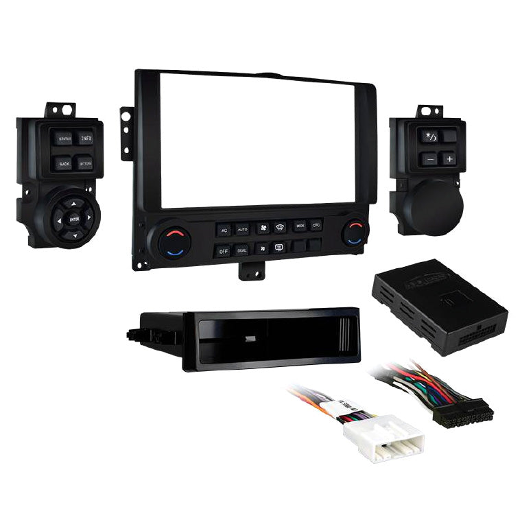 Aerpro - FP8335 - FASCIA  Nissan Pathfinder R51 (2007-2013) with a Factory Screen fitted - Not for NAV Models