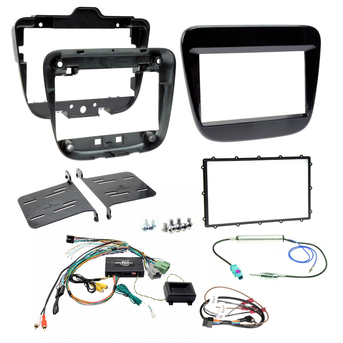 Aerpro - FP8415KC - FACIA KIT TO SUIT Holden equinox lt, ltz, ltz-v - mylink 8" gloss black