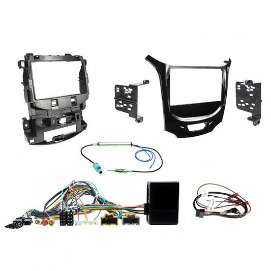 Aerpro - FP8446K - INSTALL KIT TO SUIT HOLDEN ASTRA BL - MYLINK 7" (GLOSS BLACK)