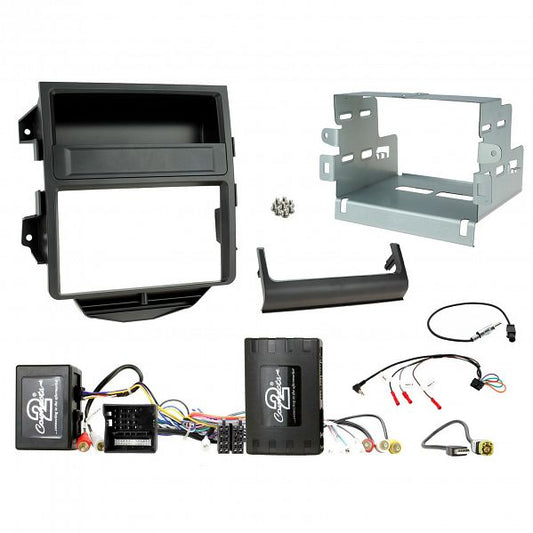 Aerpro - FP8515K - DOUBLE DIN INSTALL KIT TO SUIT PORSCHE MACAN – AMPLIFIED - PARKING ASSIST VISUALISATION (BLACK)
