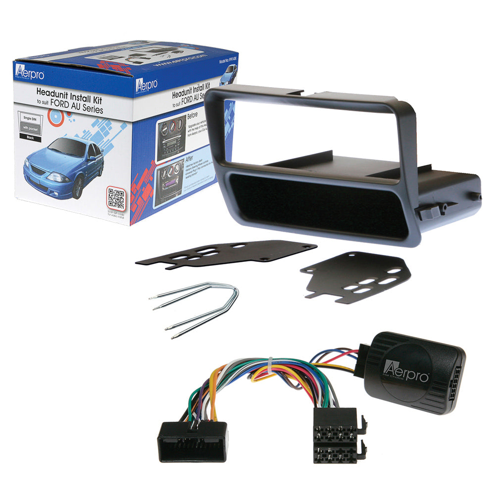 Aerpro - FP9140K - INSTALLATION KIT FOR FORD FALCON 2000-2002 AU Series II and III - Black
