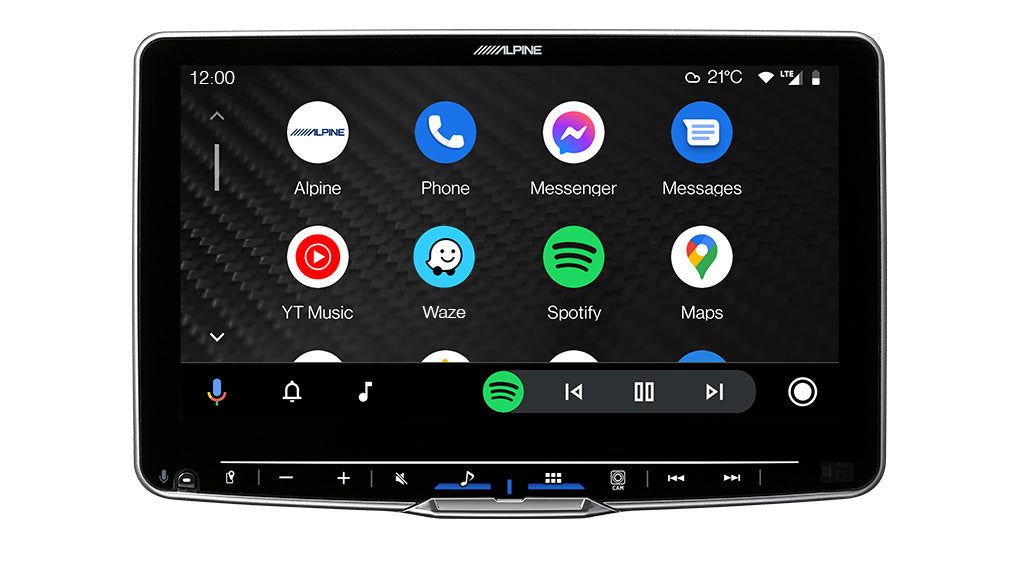 Alpine - ILX-F509Ai - 9 inch High-Res Audio Receiver with Wireless Apple CarPlay / Wireless Android Auto