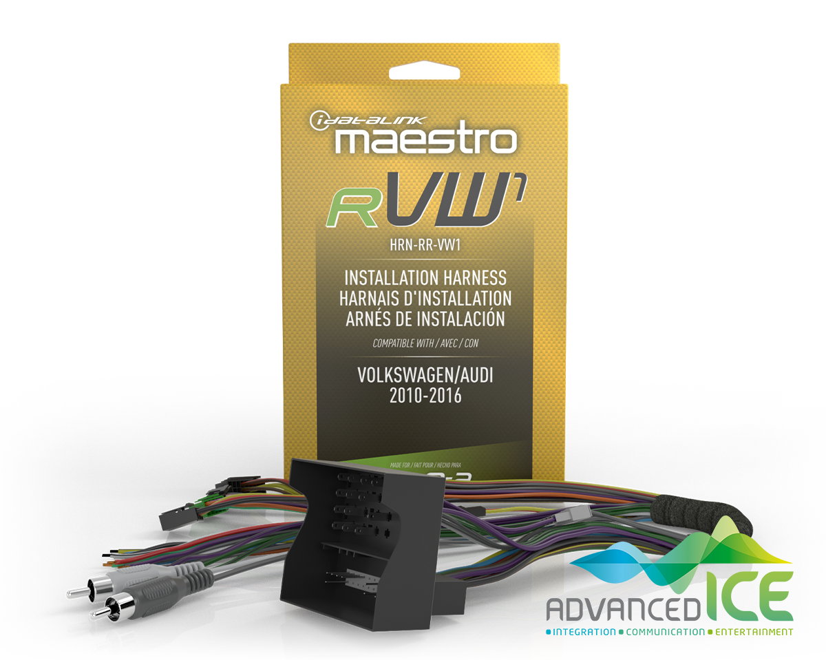iDatalink Maestro - HR VW1 - PLUG AND PLAY T-HARNESS FOR VW1 VEHICLES ...