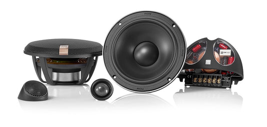 Morel - Hybrid 62 - 6.5 inch 2 way Component Speakers - 140 Watts RMS