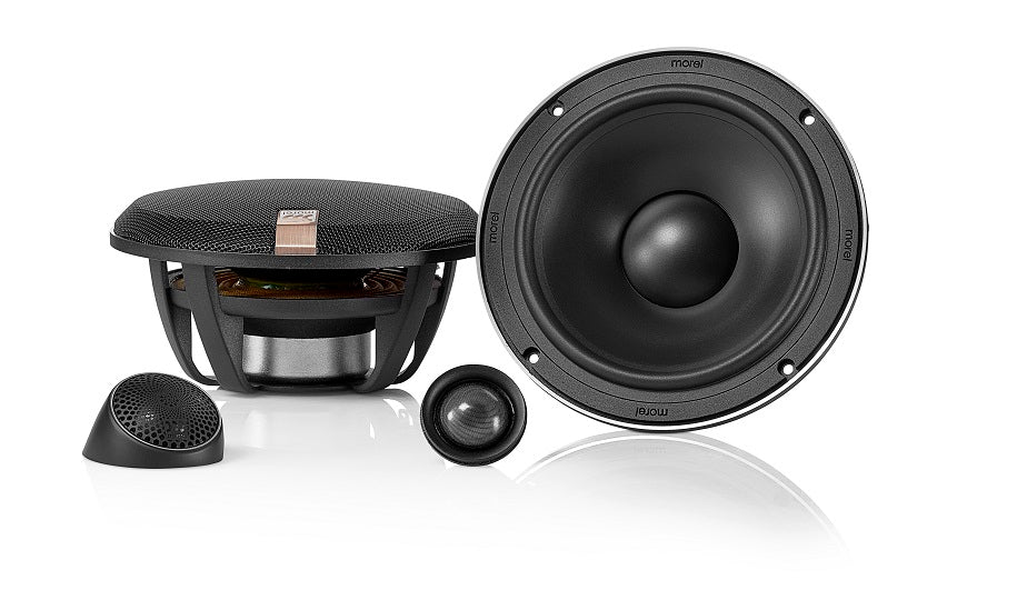 Morel - Hybrid 62 - 6.5 inch 2 way Component Speakers - 140 Watts RMS