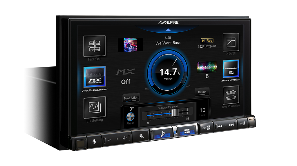 Alpine - ILX-507Ai - 7 inch High-Res Audio Receiver with Wireless Apple CarPlay / Wireless Android Auto