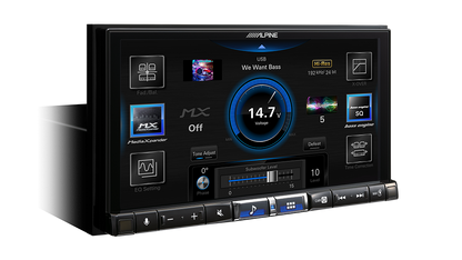 Alpine - ILX-507Ai - 7 inch High-Res Audio Receiver with Wireless Apple CarPlay / Wireless Android Auto