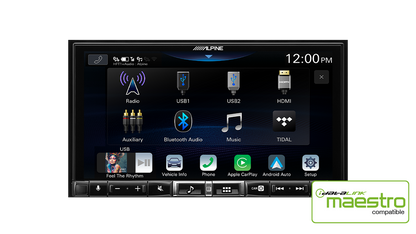 Alpine - ILX-507Ai - 7 inch High-Res Audio Receiver with Wireless Apple CarPlay / Wireless Android Auto