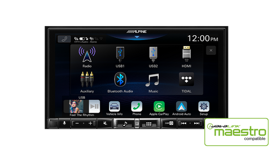 Alpine - ILX-507Ai - 7 inch High-Res Audio Receiver with Wireless Apple CarPlay / Wireless Android Auto