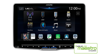Alpine - ILX-F509Ai - 9 inch High-Res Audio Receiver with Wireless Apple CarPlay / Wireless Android Auto