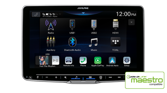 Alpine - ILX-F509Ai - 9 inch High-Res Audio Receiver with Wireless Apple CarPlay / Wireless Android Auto