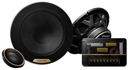 Kenwood - KFC-XH170C - 6.5 inch Component Speakers 100W RMS - 59mm Mounting Depth