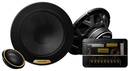 Kenwood - KFC-XH170C - 6.5 inch Component Speakers 100W RMS - 59mm Mounting Depth