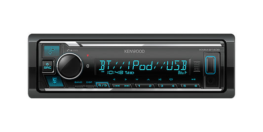 Kenwood - KMM-BT408 - Digital Media Receiver with Bluetooth