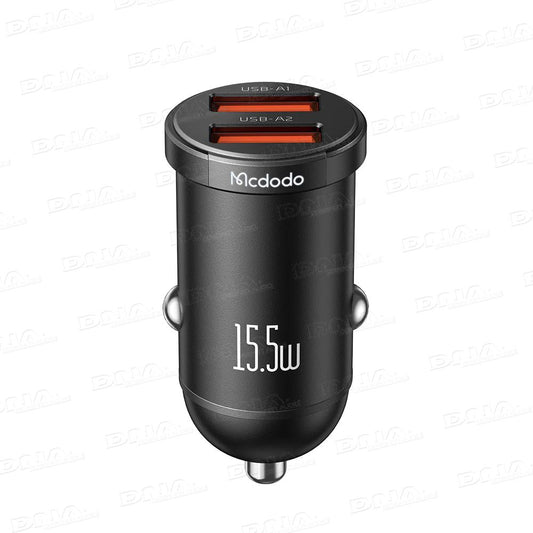 McDodo - MCC-2950 - 15.5W Dual USB 3.1Amp Car Charger