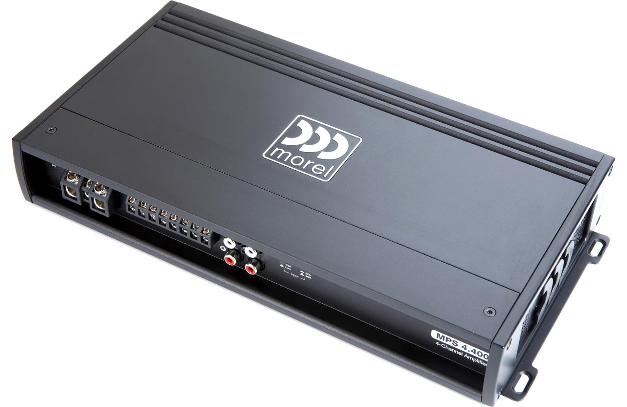 Morel - Morel MPS 4.400 4-channel car amplifier - 70 watts RMS x 4