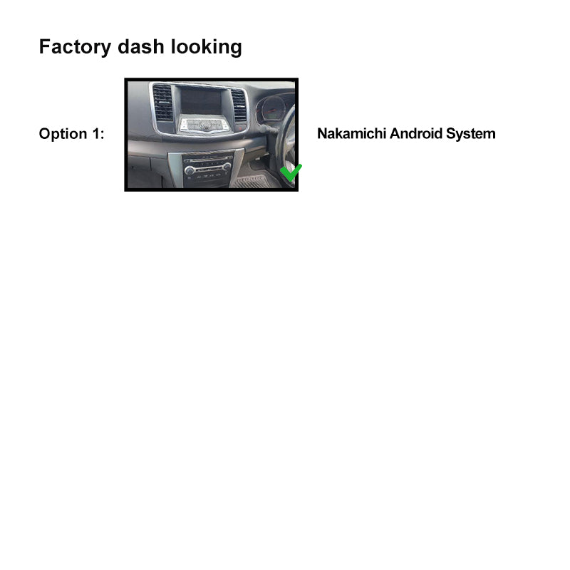Nakamichi - Nissan Maxima 2009-2013 Android - 9 Inch Wireless Apple Carplay Android auto solution