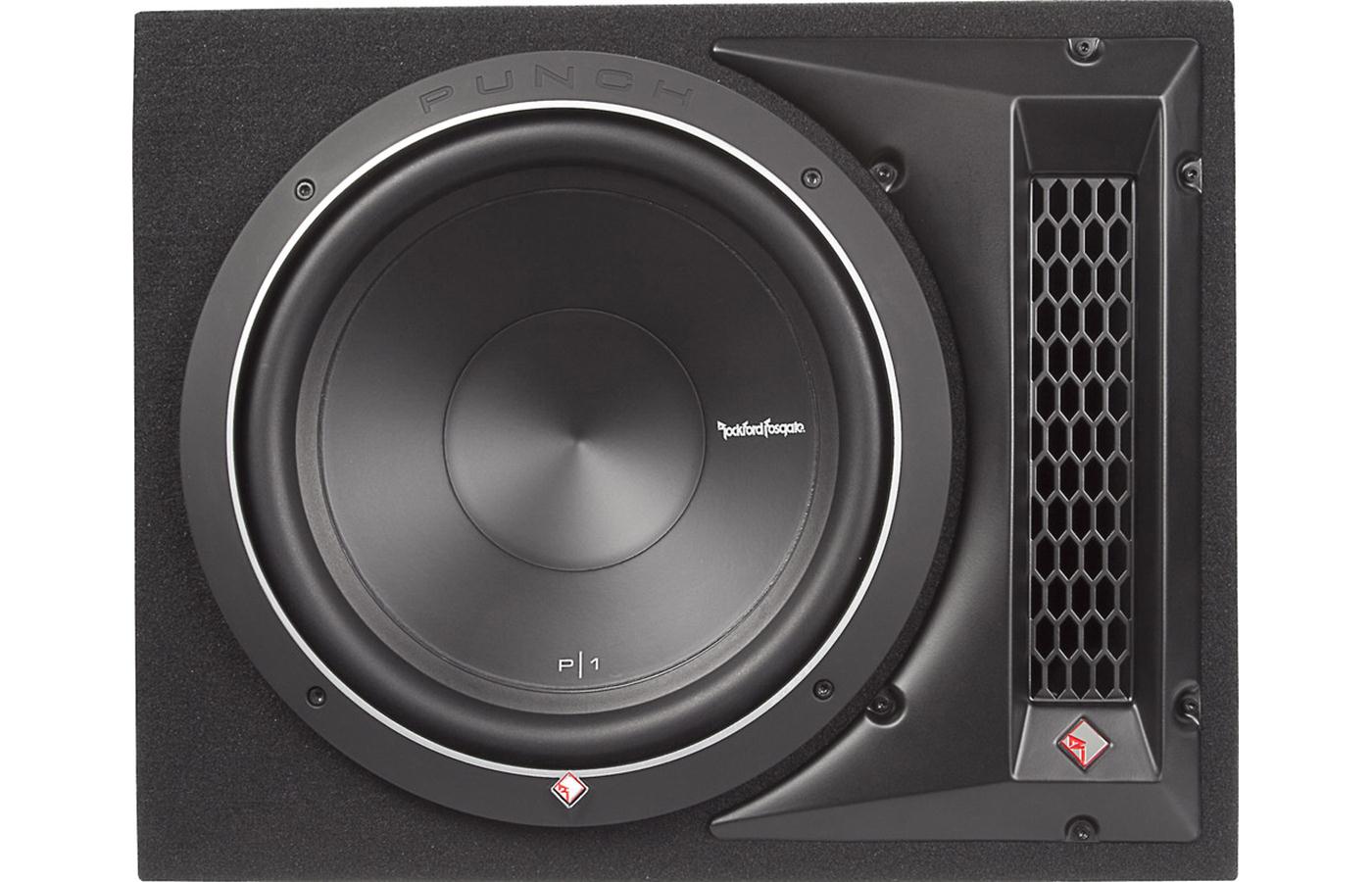 Rockford Fosgate - P1-1X12 - Ported enclosure 1X12 Punch P1 sub 250WRMS @ 4OHM