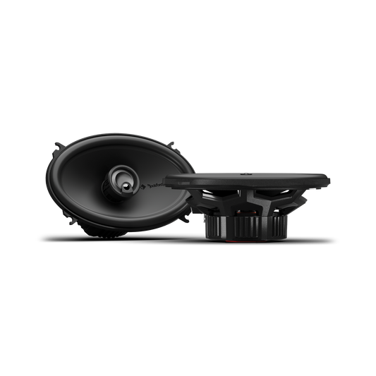 Rockford Fosgate - P1V2-46 Punch V2 4 x 6 Inch 3-Way Coaxial Speakers 75W RMS - 51.2mm Mounting Depth