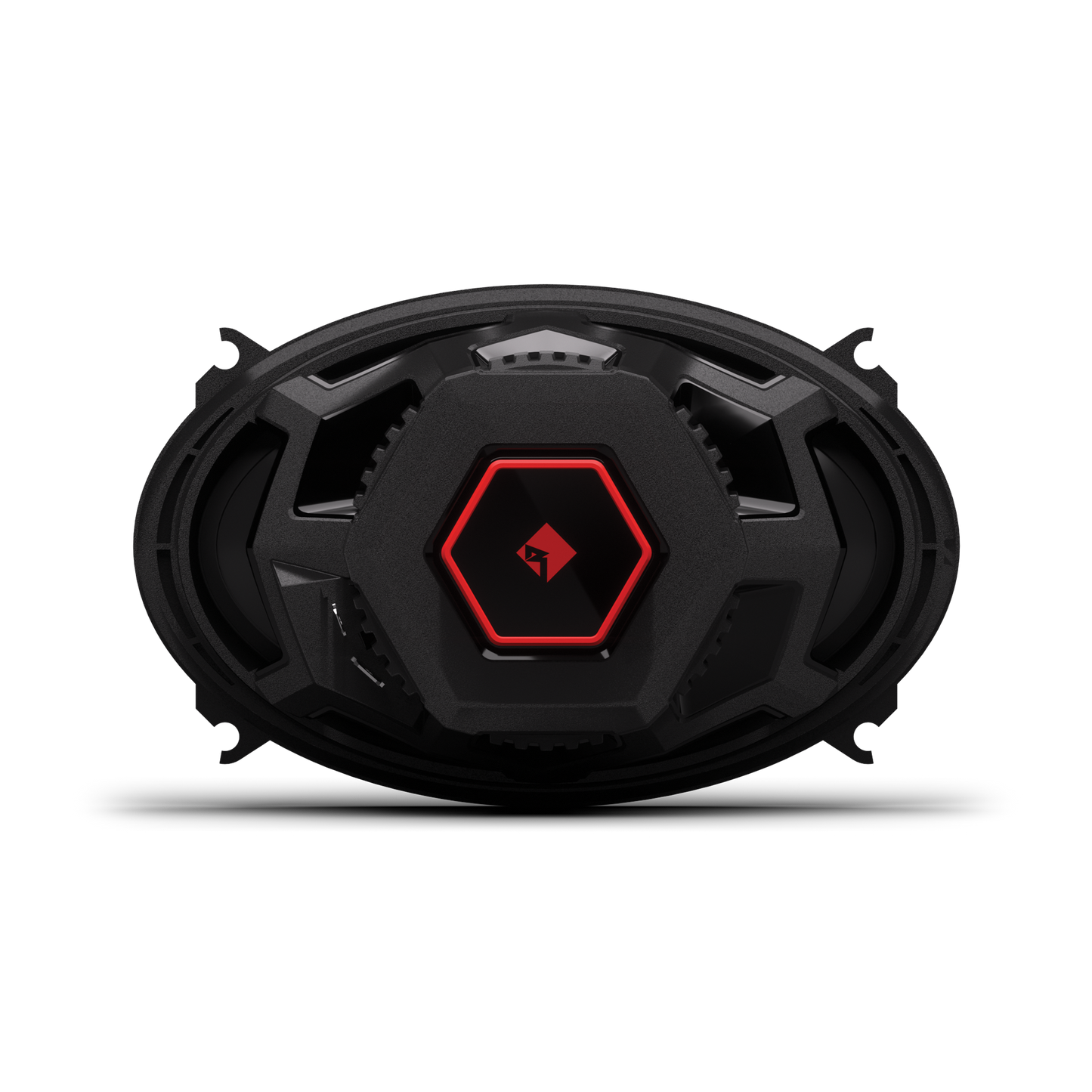 Rockford Fosgate - P1V2-46 Punch V2 4 x 6 Inch 3-Way Coaxial Speakers 75W RMS - 70mm Mounting Depth