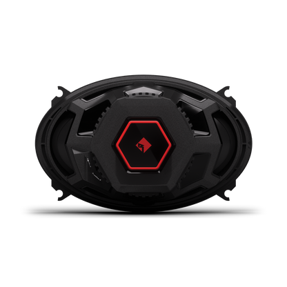 Rockford Fosgate - P1V2-46 Punch V2 4 x 6 Inch 3-Way Coaxial Speakers 75W RMS - 70mm Mounting Depth