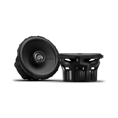 Rockford Fosgate - P1V2-5 Punch V2 5.25 Inch 3-Way Coaxial Speakers 75W RMS - 59.2mm Mounting Depth