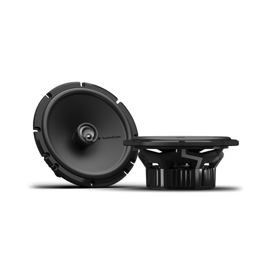 Rockford Fosgate - P1V2-65 Punch V2 6.5 Inch 3-Way Coaxial Speakers 75W RMS - 63.5mm Mounting Depth