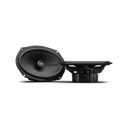 Rockford Fosgate - P1V2-69 Punch V2 6.9 Inch 3-Way Coaxial Speakers 75W RMS - 70mm Mounting Depth