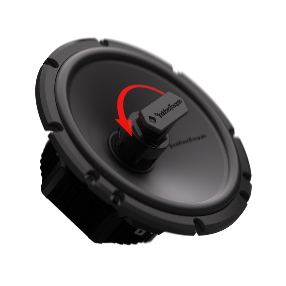 Rockford Fosgate - P2V2-65 - Punch V2 2-Way Convertible Speakers 75W RMS - 63.5mm Mounting Depth