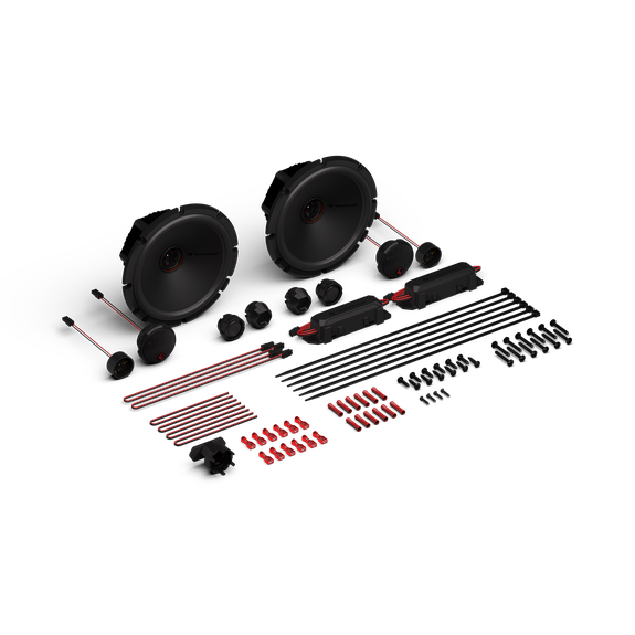 Rockford Fosgate - P2V2-65 - Punch V2 2-Way Convertible Speakers 75W RMS - 63.5mm Mounting Depth