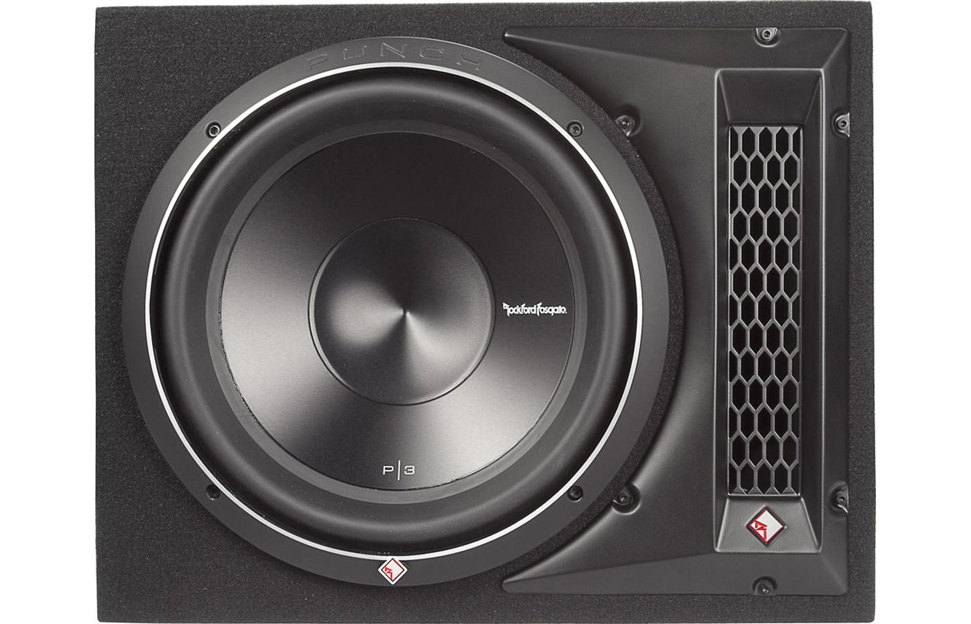 Rockford Fosgate - P3-1X12 - Ported enclosure 1X12 Punch P3D2 sub 600WRMS @ 1OHM