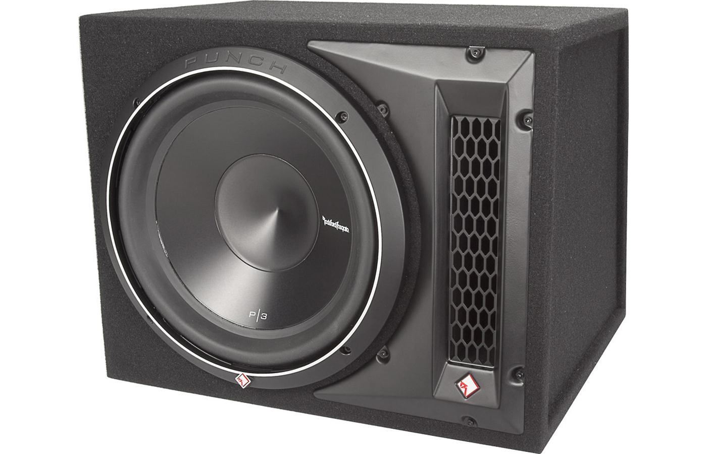 Rockford Fosgate - P3-1X12 - Ported enclosure 1X12 Punch P3D2 sub 600WRMS @ 1OHM