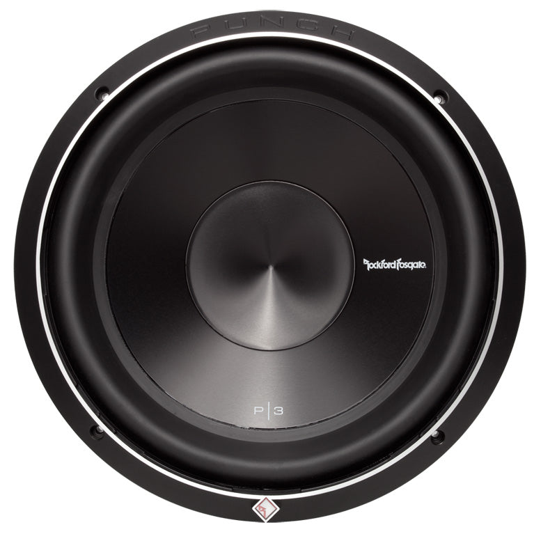 Rockford Fosgate - P3D2-12 Punch 12 inch Dual 2Ohm Subwoofer 600W RMS