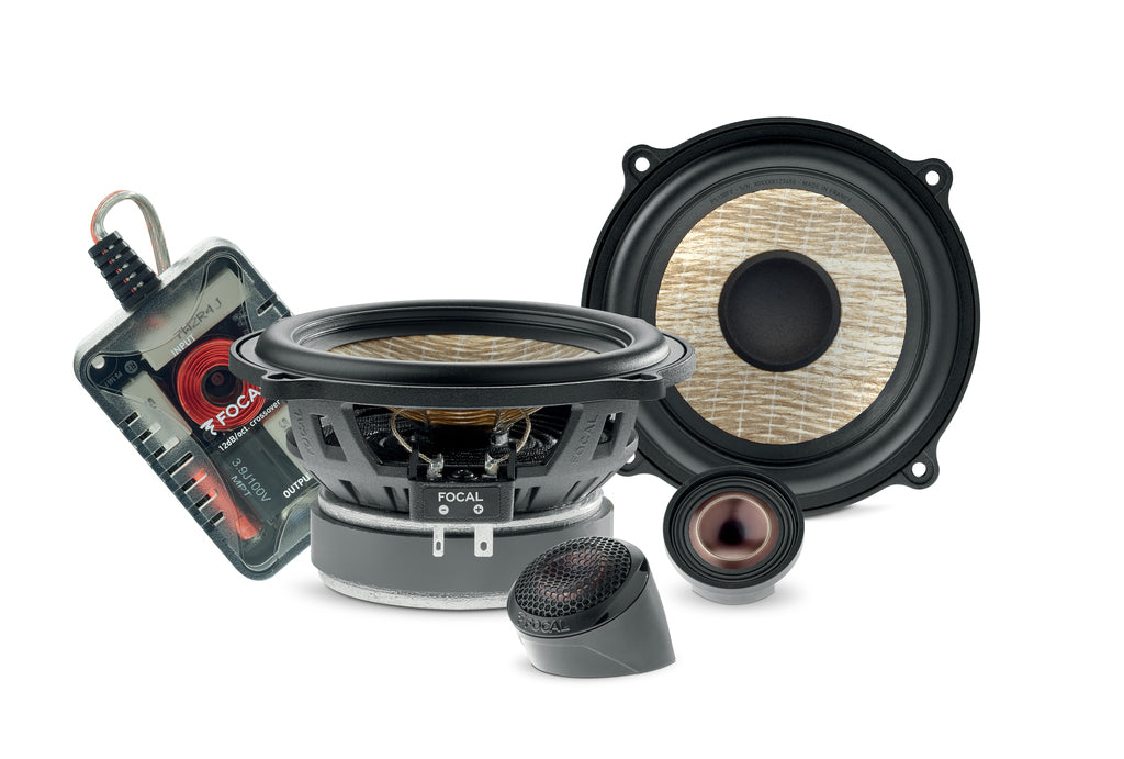 FOCAL - FLAX EVO PS130FE - 5 INCH COMPONENT SPEAKERS 60W RMS - 59.7MM MOUNTING DEPTH