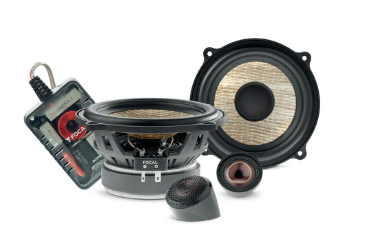 FOCAL - FLAX EVO PS130FE - 5 INCH COMPONENT SPEAKERS 60W RMS - 59.7MM MOUNTING DEPTH