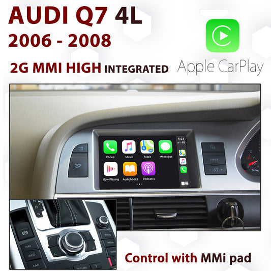 NAVIPLUS - Audi Q7 4M 2G MMI HIGH [DIAL] - Apple CarPlay & Android Auto Integration
