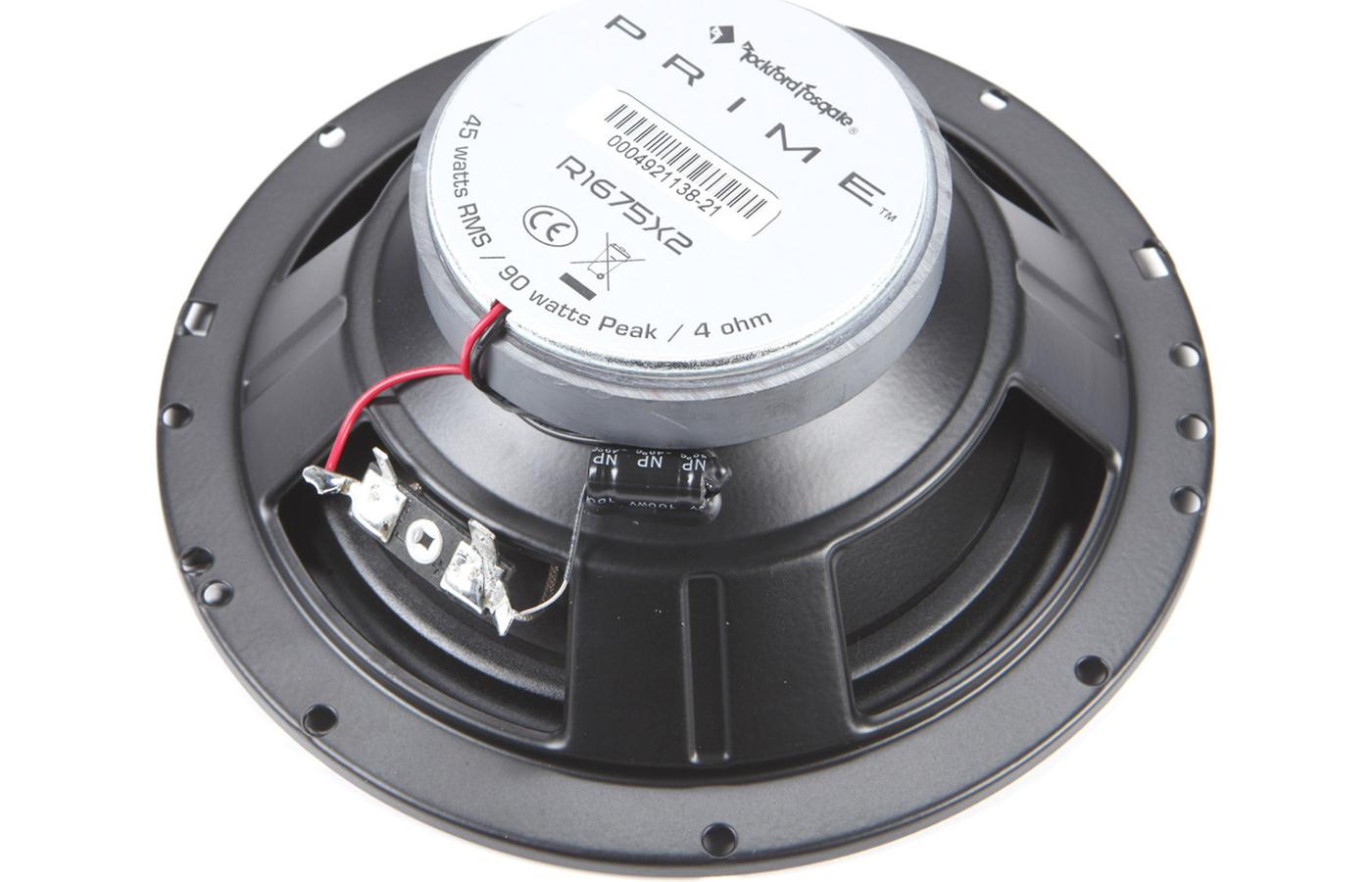 Rockford Fosgate - R1675X2 - 6.5 inch PRIME coaxial 45W RMS - 64mm Mounting Depth