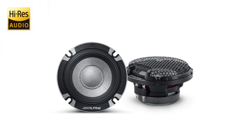 Alpine - R2-S653 - 6.5 inch 3-Way Component PRO Edition Speakers 100W RMS - 62.6MM Mounting Depth