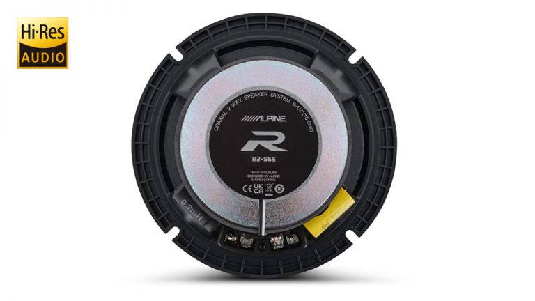 Alpine - R2-S65 - 6.5 inch 2-Way Coaxial Speakers 100W RMS - 62.6MM Mounting Depth