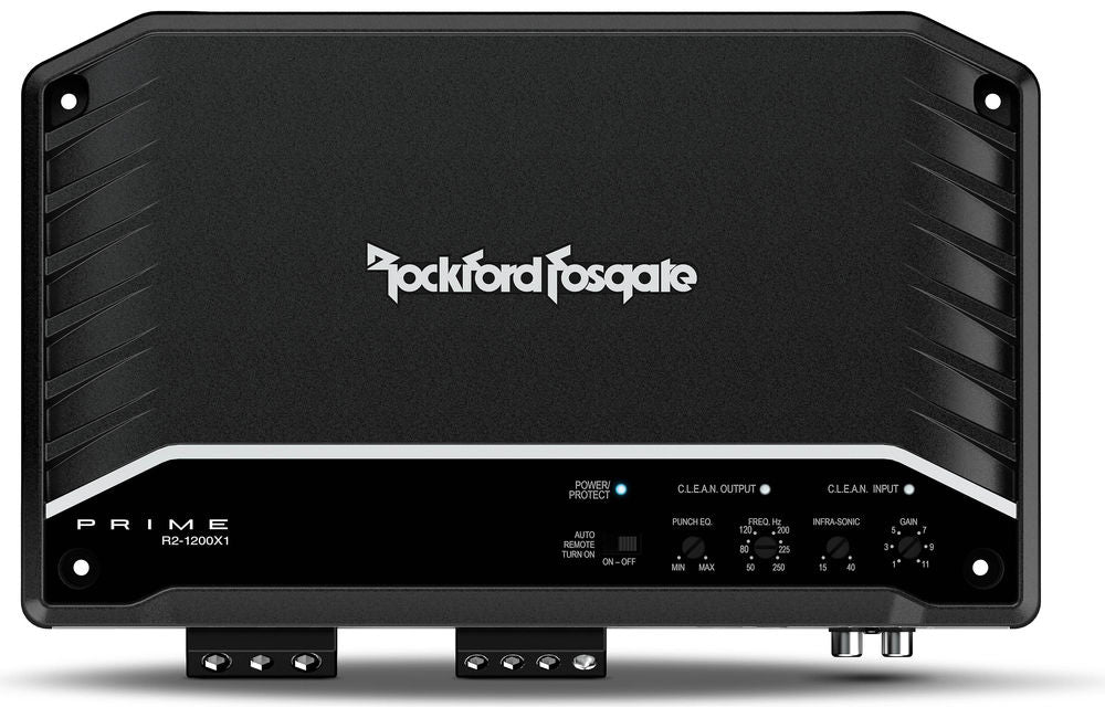 Rockford Fosgate - R2-1200X1 - Prime 1200 Watt Mono Amplifier 1200 Watts x 1 @ 1Ω