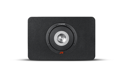 Alpine RS-SB10 - R-Series 10″ Shallow Profile Enclosure 2 Ohm Subwoofer - 600WRMS